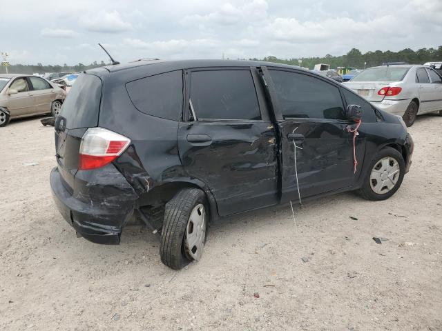 HONDA FIT 2013 black  gas JHMGE8H31DC025571 photo #4