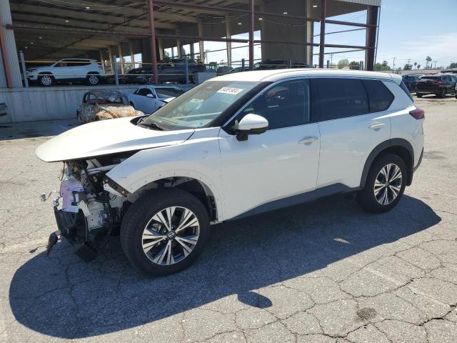 NISSAN ROGUE SV 2021 white  gas 5N1AT3BB5MC771579 photo #1