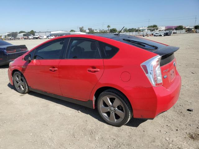 TOYOTA PRIUS 2015 red  hybrid engine JTDKN3DUXF0400620 photo #3