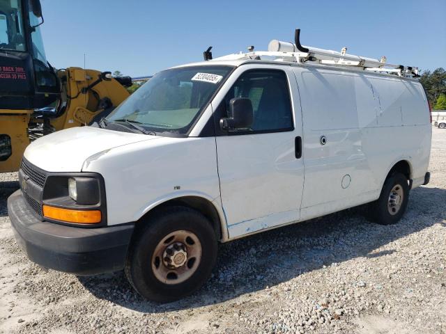 CHEVROLET EXPRESS G2 2013 white  flexible fuel 1GCWGFCA6D1142995 photo #1