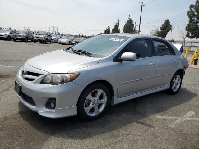 TOYOTA COROLLA BA 2011 silver sedan 4d gas 2T1BU4EE4BC735520 photo #1
