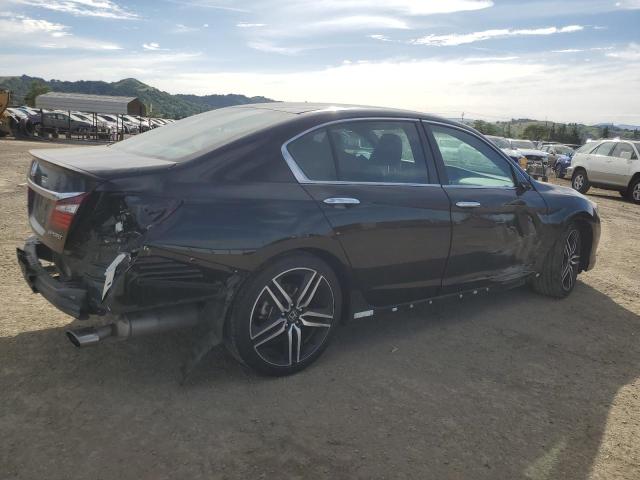 HONDA ACCORD SPO 2017 black  gas 1HGCR2F5XHA227432 photo #4