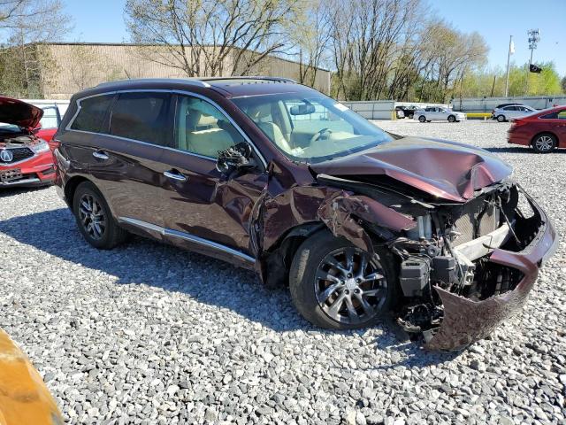 Vin: 5n1al0mm0dc318354, lot: 54883345, infiniti jx35 20134