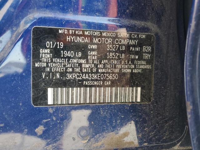 2019 HYUNDAI ACCENT SE - 3KPC24A33KE075650