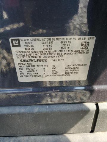 2018 CHEVROLET EQUINOX LT - 3GNAXJEV0JS526656