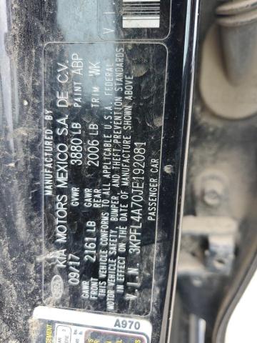 2018 KIA FORTE LX - 3KPFL4A70JE192081