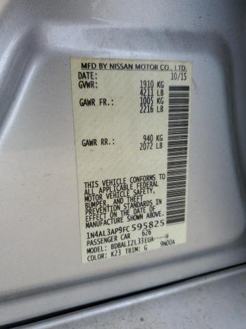 2015 NISSAN ALTIMA 2.5 - 1N4AL3AP9FC595825