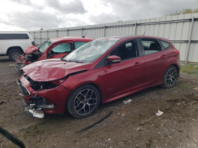 FORD FOCUS SE 2016 red hatchbac gas 1FADP3K21GL358753 photo #1
