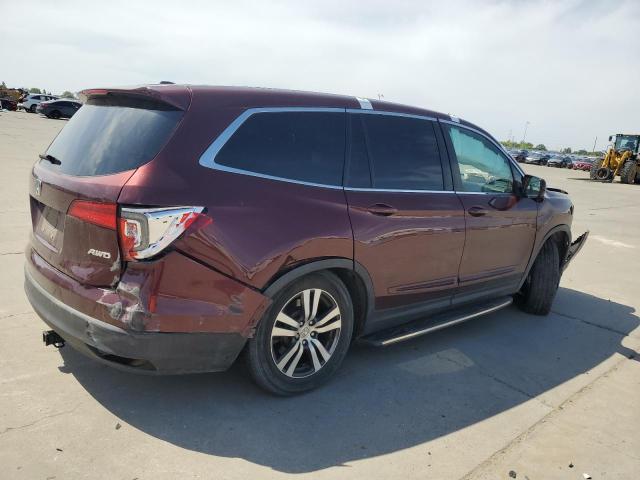 HONDA PILOT EXL 2018 burgundy  gas 5FNYF6H5XJB002605 photo #4