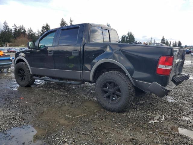 FORD F150 SUPER 2006 black  flexible fuel 1FTPW14V96FB29109 photo #3