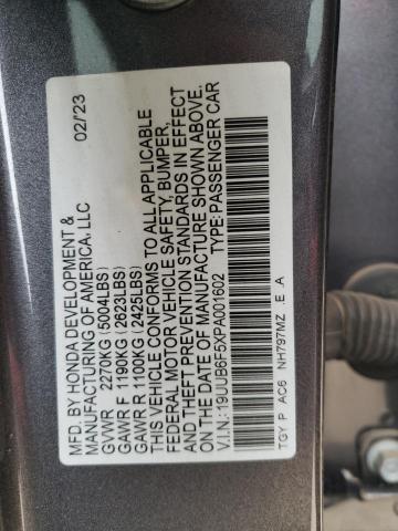 2023 ACURA TLX A-SPEC - 19UUB6F5XPA001602