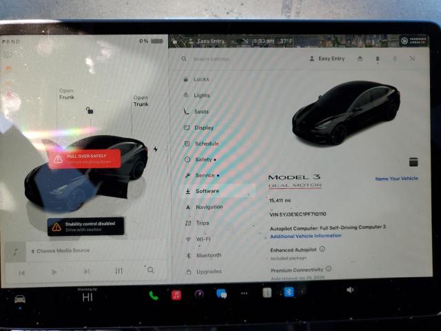 2023 TESLA MODEL 3 - 5YJ3E1EC1PF710110