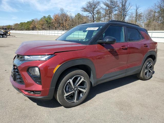 CHEVROLET TRAILBLAZE 2023 red  gas KL79MUSL9PB094546 photo #1