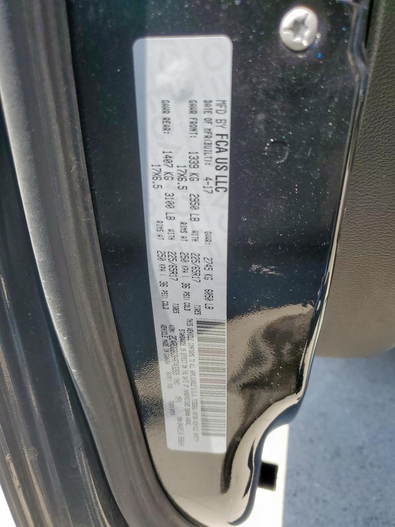 2017 DODGE GRAND CARA - 2C4RDGBG9HR743269