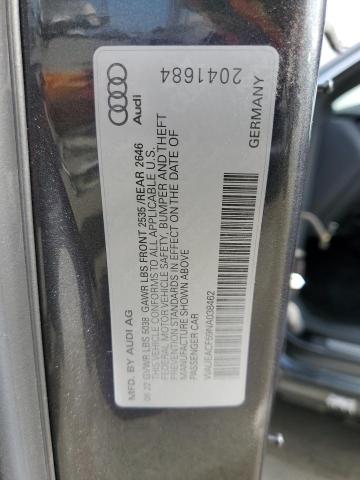 2022 AUDI A5 PRESTIG WAUEACF59NA038462