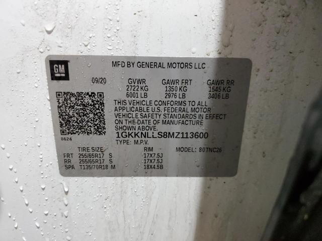 2021 GMC ACADIA AT4 1GKKNLLS8MZ113600