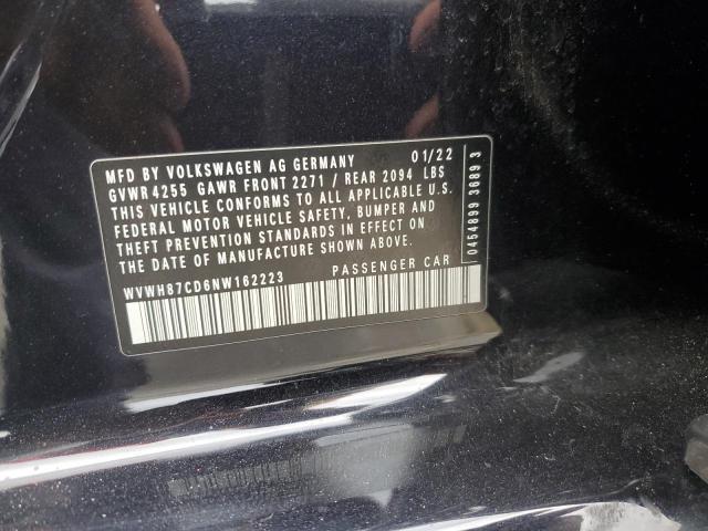 2022 VOLKSWAGEN GTI S WVWH87CD6NW162223