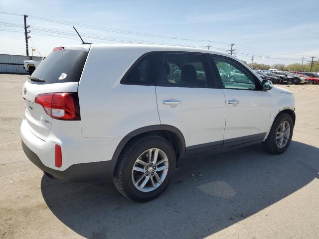 Vin: 5xykt3a61fg575179, lot: 53499405, kia sorento lx 20153
