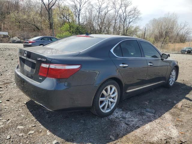 LEXUS LS 460 2009 charcoal  gas JTHCL46F695002146 photo #4