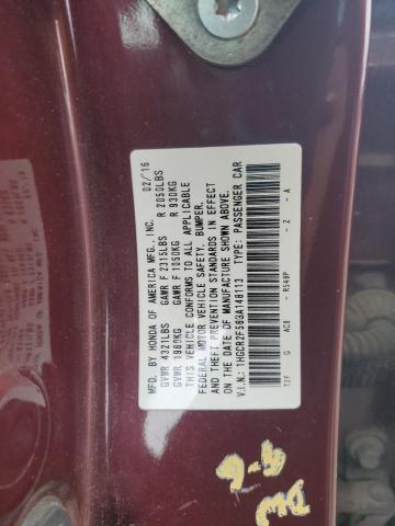 2016 HONDA ACCORD SPO - 1HGCR2F56GA148113