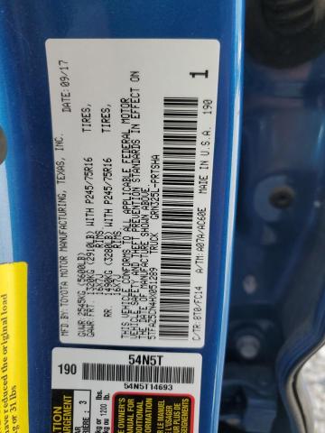 2017 TOYOTA TACOMA DOU - 5TFAZ5CN4HX051289