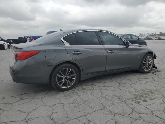 INFINITI Q50 BASE 2015 gray sedan 4d gas JN1BV7AR9FM420490 photo #4