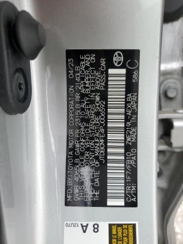 2023 TOYOTA COROLLA LE - JTDBCMFE4PJ006592