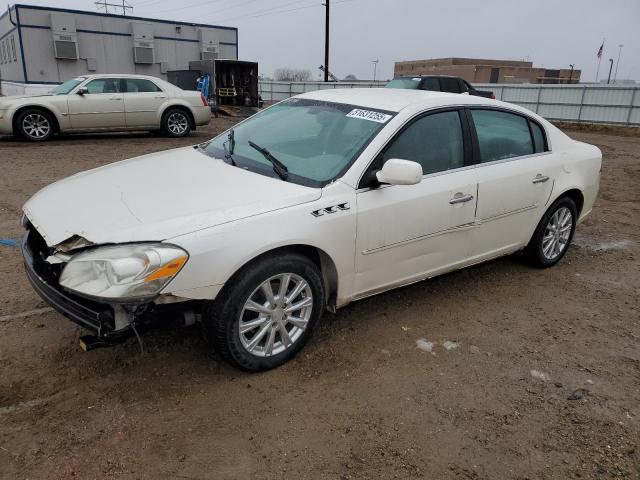 BUICK LUCERNE CX 2011 white sedan 4d flexible fuel 1G4HA5EM8BU100928 photo #1