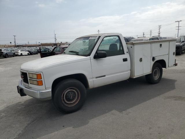 GMC SIERRA C25 1999 white  gas 1GDGC24R4XR708845 photo #1