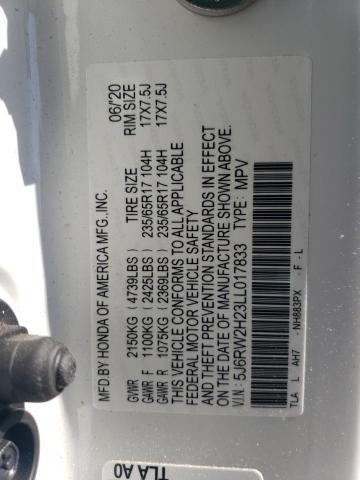 2020 HONDA CR-V LX - 5J6RW2H23LL017833