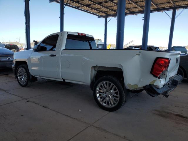 CHEVROLET SILVERADO 2014 white  gas 1GCNCPEH0EZ137348 photo #3