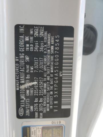 2016 KIA SORENTO LX - 5XYPG4A51GG078545