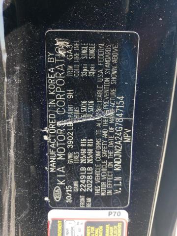 2016 KIA SOUL - KNDJN2A24G7847154