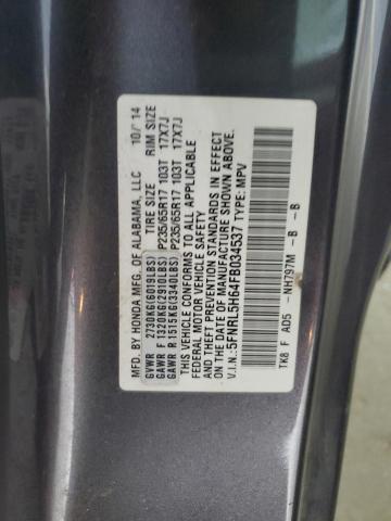 2015 HONDA ODYSSEY EX - 5FNRL5H64FB034537