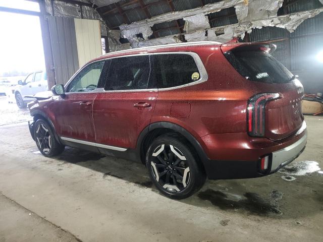 KIA TELLURIDE 2023 burgundy  gas 5XYP3DGC7PG329859 photo #3