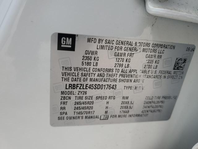 2025 BUICK ENVISION S LRBFZLE45SD017643