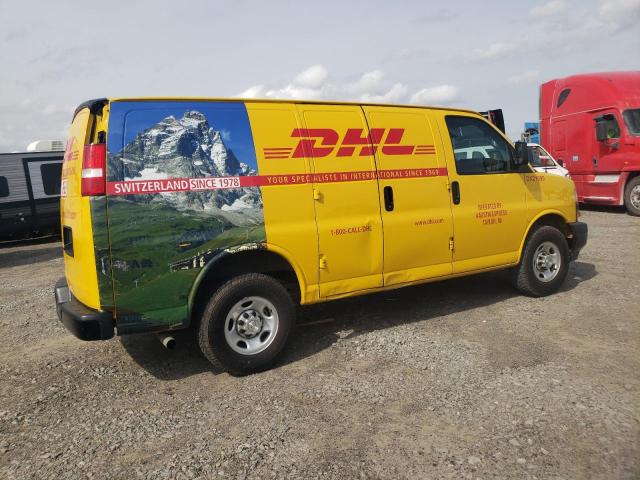 CHEVROLET EXPRESS G2 2021 yellow  gas 1GCWGAFP8M1175144 photo #4