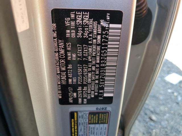 2018 HYUNDAI SANTA FE S - 5XYZU3LB3JG511725