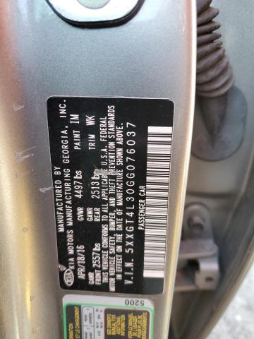 2016 KIA OPTIMA LX - 5XXGT4L30GG076037