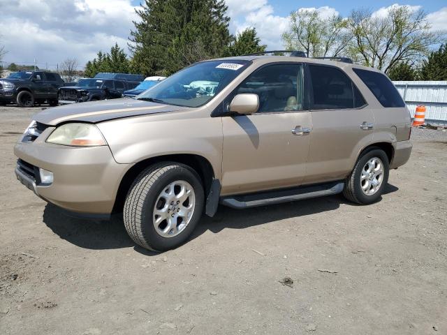 ACURA MDX PREM 2001 tan  gas 2HNYD18631H000359 photo #1