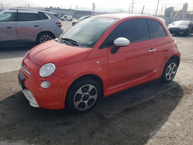 FIAT 500 ELECTR 2013 orange  Electric 3C3CFFGE2DT753459 photo #1