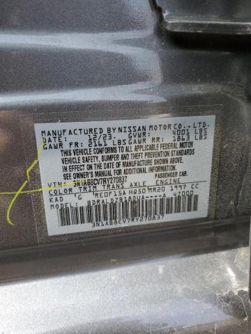 2024 NISSAN SENTRA SV - 3N1AB8CV7RY270837