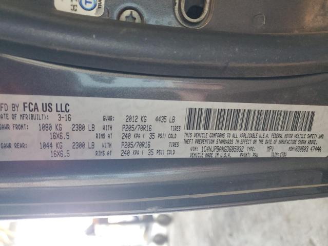 2016 JEEP PATRIOT SP - 1C4NJPBAXGD685032