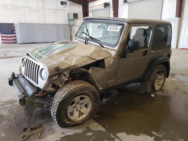 JEEP WRANGLER 2004 tan  gas 1J4FA69S44P784141 photo #1