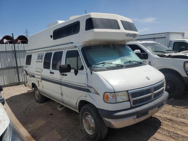 DODGE RAM VAN B3 1996 white cargo va gas 2B6KB31Z1TK162664 photo #1