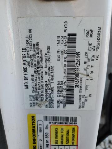 2015 FORD FUSION SE - 3FA6P0HD8FR256849