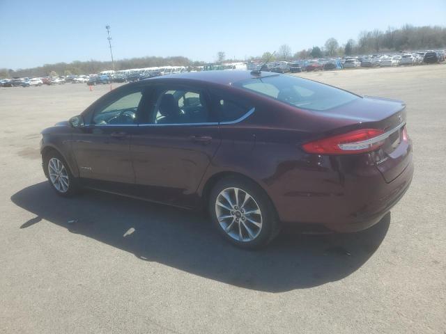 Vin: 3fa6p0luxhr271976, lot: 52600255, ford fusion se hybrid 20172