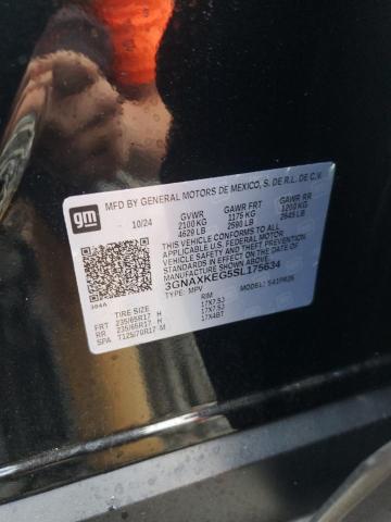 2025 CHEVROLET EQUINOX AC 3GNAXKEG5SL175634