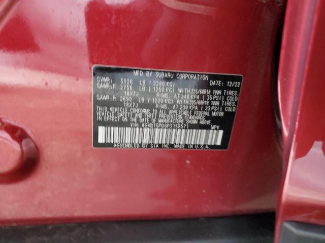 2023 SUBARU OUTBACK TO - 4S4BTGPD0P3158571