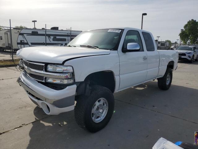 CHEVROLET SILVERADO 2000 white  gas 1GCEK19T8YE112515 photo #1